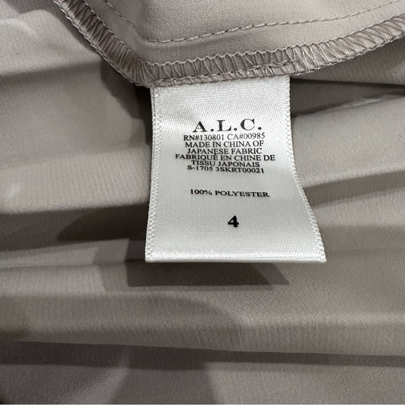 A.L.C. Bobby rose gold pleated midi skirt - Picture 11 of 11